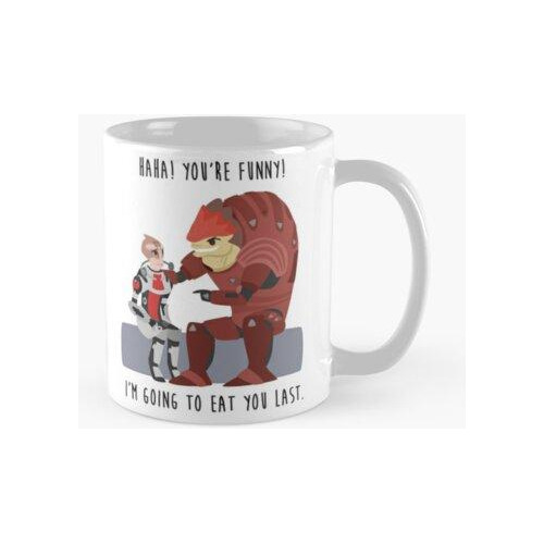 Taza Mass Effect - Wrex Y Mordin Calidad Premium