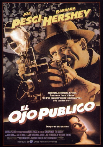 El Ojo Público - Joe Pesci - Periodismo - Dvd