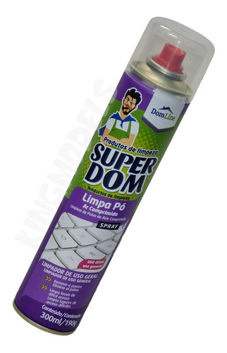 1xpç Limpa Pó Dom Line 300ml 190g Uso Geral