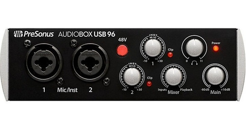 Presonus Audiobox Usb 96 Recording System 