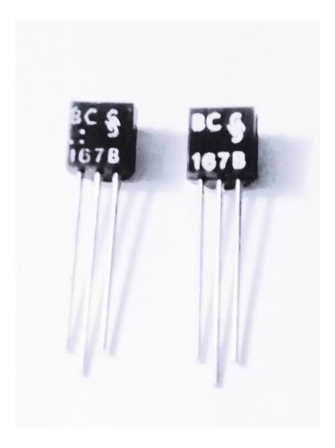 Bc167 B 167 (x10un) Transistor  Siemens Npn 45v 0,50w 85mhz