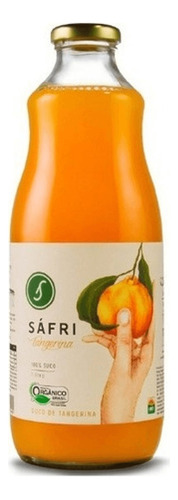 Suco De Tangerina Integral 100% Orgânico Vidro Sáfri 1 L