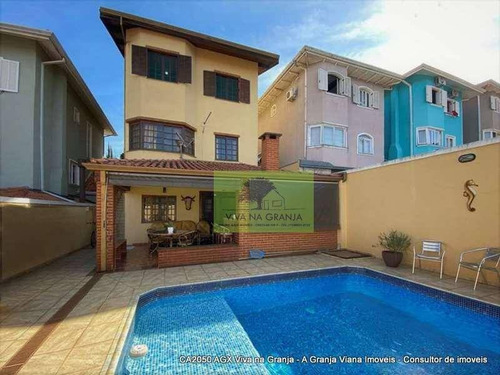Imagem 2 de 30 de Casa Com 4 Dormitórios À Venda, 240 M² Por R$ 1.190.000,00 - Granja Viana - Cotia/sp - Ca2050