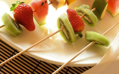 100 Palillos Para Brocheta Bambu 30cm Pinchos Expert Grill