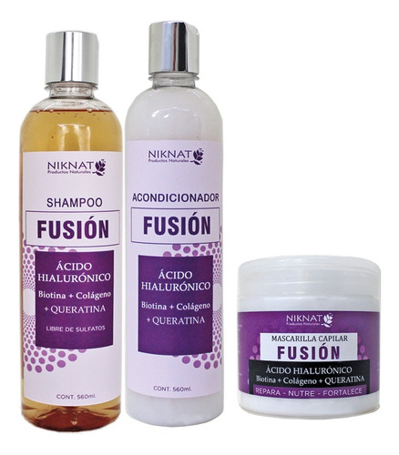 Kit Reparación Intensiva Cabello Dañado Con Mascarilla 3pzs