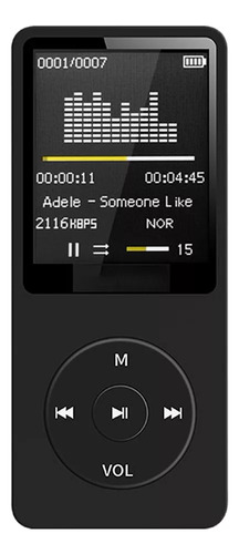 Reproductor De Música Mp3 Bluetooth De Radio Fm Portátil