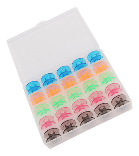 Bobinas De Plástico Para Máquina De Coser Bobbin Winder, Col