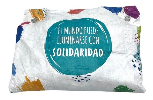 Imagen 2 de 3 de Eco Cartuchera Blanca Con Manchas - Fundación Garrahan - E