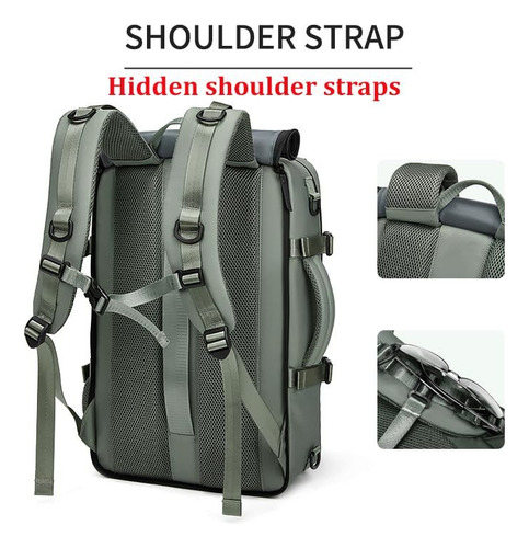 Mochila Grande Reforçada Multifuncional Impermeável Viagem
