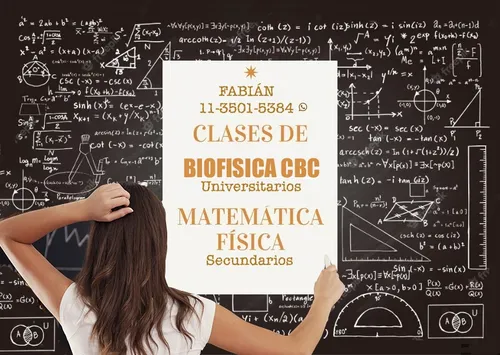 Clases Profesor Biofisica Cbc-fisica Matematicas Secundario