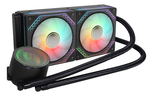 Watercooler K-mex Wac7 240mm Intel/amd Led Argb Rainbow