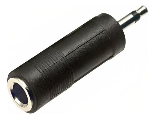 Cople Adaptador Jack Hembra 6.3mm A Plug Macho 3.5mm Estereo