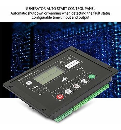 Auto Panel Control Comienzo Generador Dse720 Para Mar