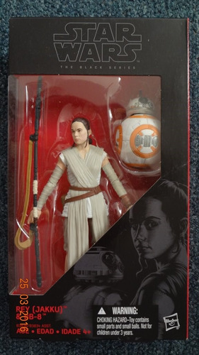 Rey Y Bb8 Star Wars The Black Series 6 Pulgadas Hasbro 2015