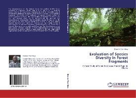Libro Evaluation Of Species Diversity In Forest Fragments...