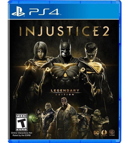 Ps4 Injustice 2 Legendary Edition Ps4 4 Nuevo 