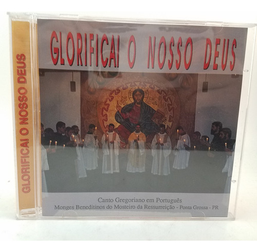 Glorificai O Nosso Deus Canto Gregoriano Portugues - Cd - Ex