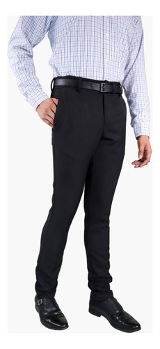 Pantalón De Vestir Negro Formal O Informal Para Hombre