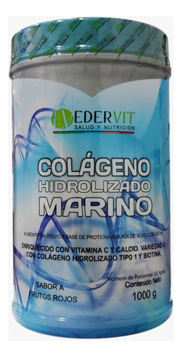 Colágeno Marino 1000g Edervit - g a $52
