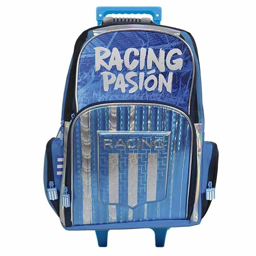 Mochila Carrito Futbol Racing 18 Pulgadas Cuotas Mmk Rc103