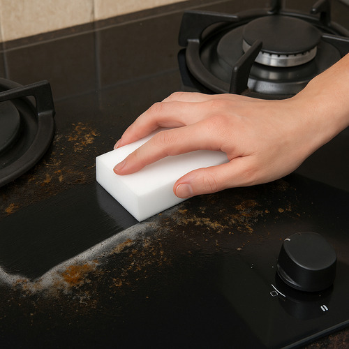 Esponja Mágica Limpeza Pesada Remove Manchas Apenas Com Agua 6 Unidades Original