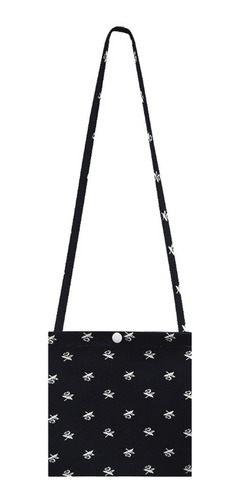 Fantasia Wandinha Addams Halloween Vestido + Bolsa + Peruca
