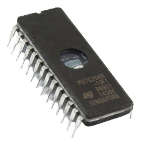Memoria Eprom 32kx8 100ns M 27c256b-10f1 