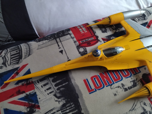 Nave Star Wars Naboo Starfighter Detalle Leer Descripción (Usado)