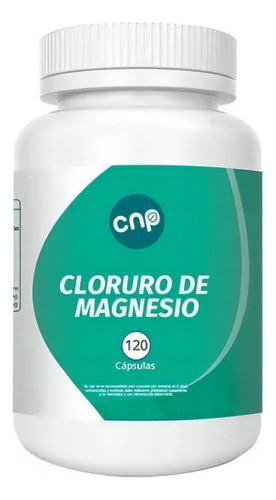 Cloruro De Magnesio Suplemento 120 Capsulas 500 Mg Cnp