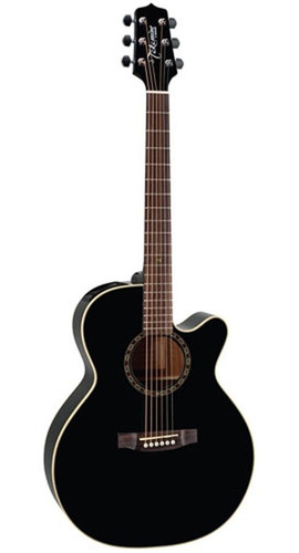 Guitarra Electroacústica C/corte Takamine Eg481 Scx Negra 