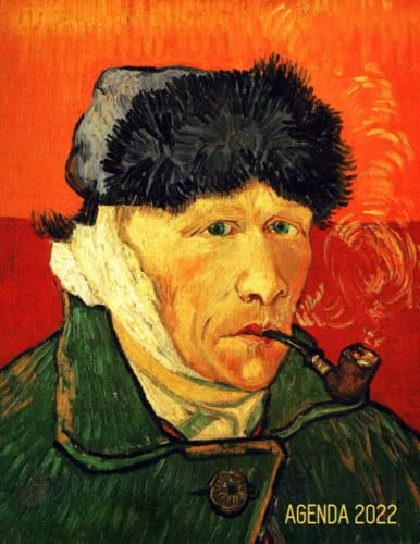 Van Gogh Agenda Mensual 2022: Autorretrato Con Oreja Vendada