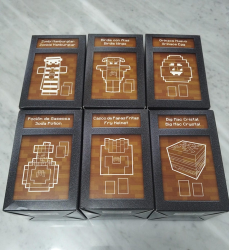 Minecraft Mc Donalds Coleccion Completa Adultos Nuevo