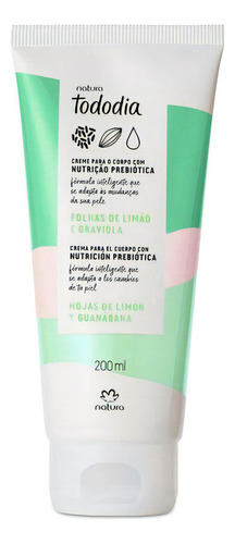  Crema Todo Dia Hojas De Limon Y Guanabana 200ml- Yesi Natura