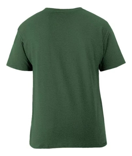 Playera Cuello V Fruit Of The Loom - Color Verde - 2 Pack
