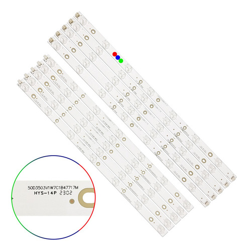 // Kit Leds Vios Tv50led1301 / 50d3503v1w7c1b47717m - Alum,