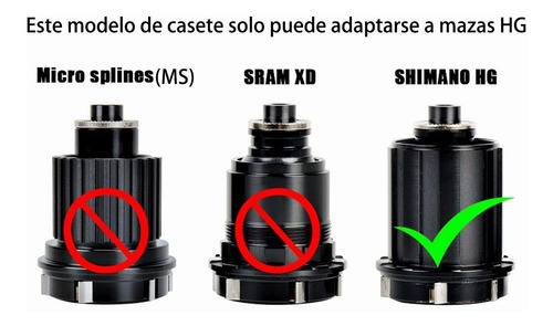 Shimano Sc-hg200 12/32t Hg31 12/34t Cassettes Bicicletas 8v