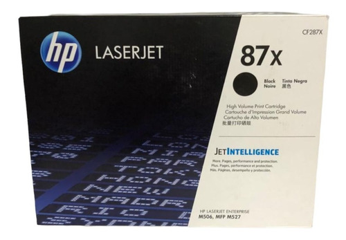 Toner Original Hp 87x Black Cf287x Nuevo Facturado