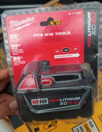 Batería Milwaukee M18 5ah