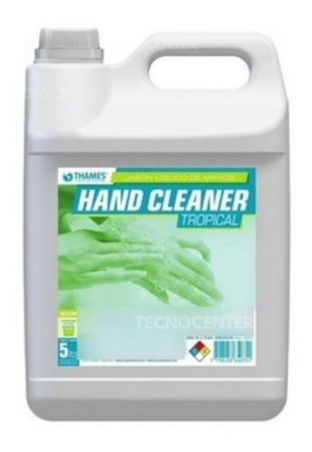 Jabón Líquido Manos X 5 Litros Hand Cleaner Tropical