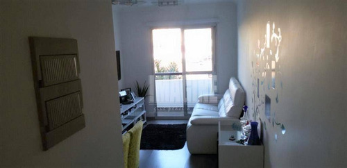 Apto Na Água Rasa Com 2 Dorms Sendo 1 Suíte, 1 Vaga, 56m² - Ap12961