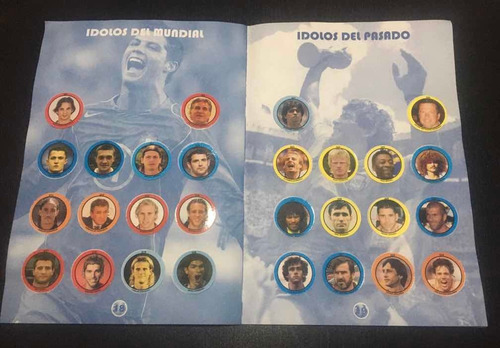 Álbum Figuritas Ídolos Mundial 2010 Completo - Excelente !!!