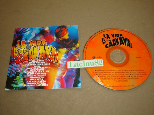 La Vida Es Un Carnaval  00 Universal Cd Celia Marc Tito Tony