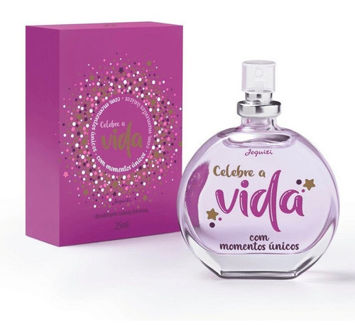 Coleção Celebre A Vida Com Momentos Únicos Desodorante Colônia Feminina Jequiti, 25 Ml 25 Ml Celebre A Vida