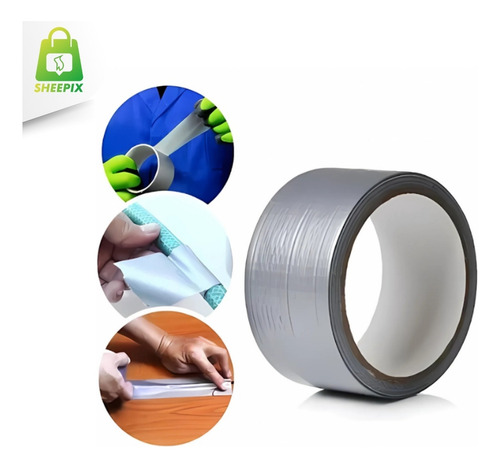 Fita Reforçada 48mm X 90m Ideal Para Juntas E Reparos