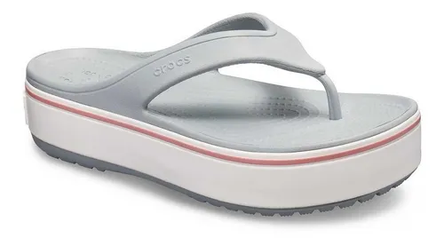 Ojotas crocs con plataforma hot sale
