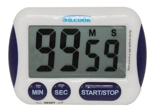 Timer Reloj Cocina Temporizador Digital Con Alarma Iman 5oz