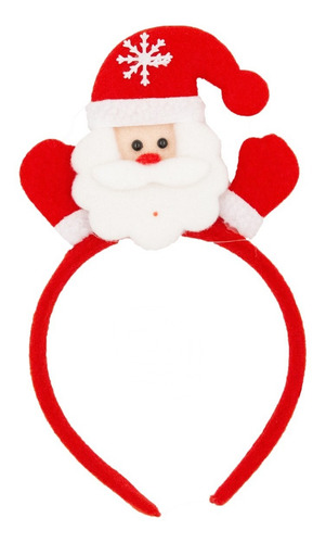 4 Diademas Personajes De Navidad Posadas Navideño Fiestas