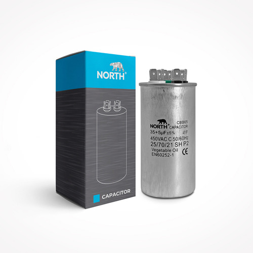 Capacitor Marcha Arranque 35uf mas 5uf Aire Acondicionado North