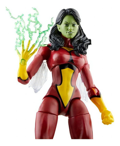 Marvel Legends Skrull Spiderwoman Super Skrull Invasion Pack