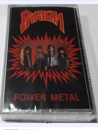 Pantera - Power Metal ( Cassette ) No Cd Ni Vinilo 